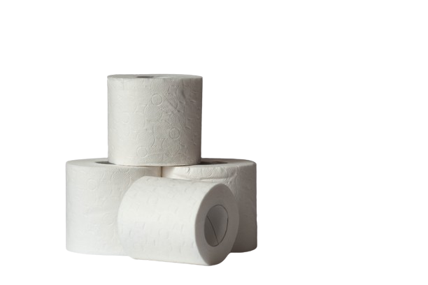 toilet rolls